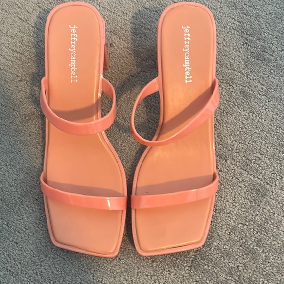 Jeffrey Campbell jelly strappy shoes - Picture 1 of 2